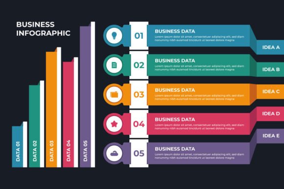 Business List Infographic Illustration: A Visual Toolkit for Clarity