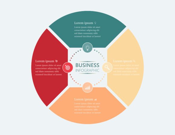 The Business Infographic Template Diagram: A Visual Communication Toolkit