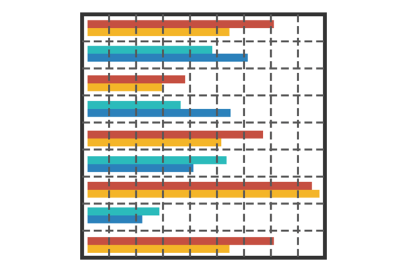 The Essential Guide to Bar Chart Color Icon Statistic Dashboard Elements