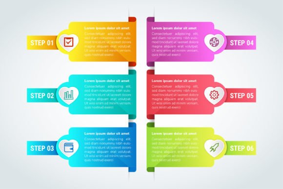 The Love Infographic Vertical Design Template