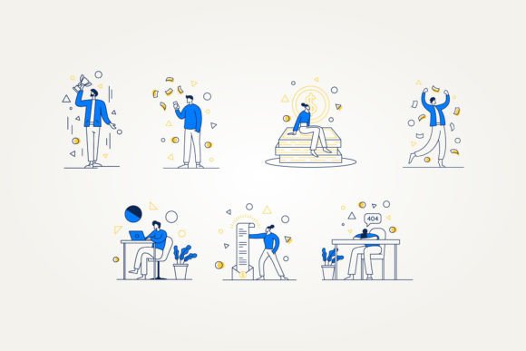 The Power of Minimalist Business Infographic Flat Vector Design