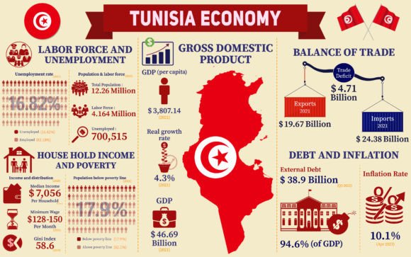 Turning Tunisian Economic Data into Visual Stories